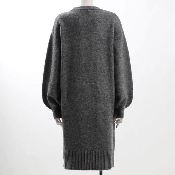 ゆったりお袖ニットワンピース