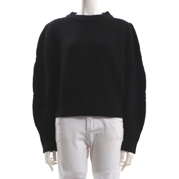 ボリュームスリーブニット