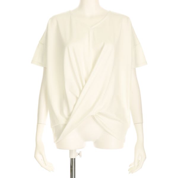 フロントクロスデザインカットソー