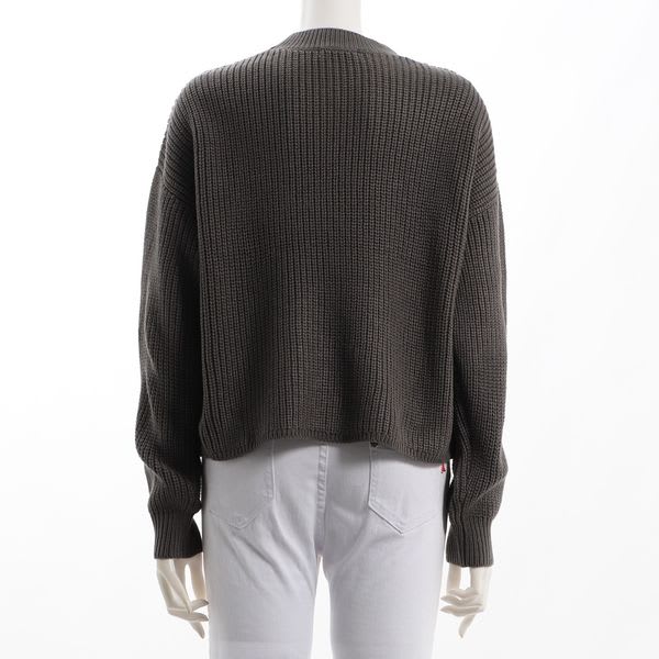 ケーブル切り替えローゲージニット