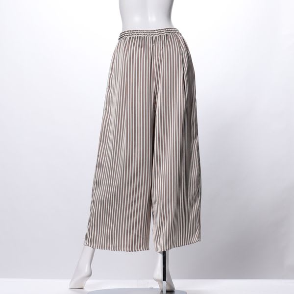 ダブルストライプワイドパンツ