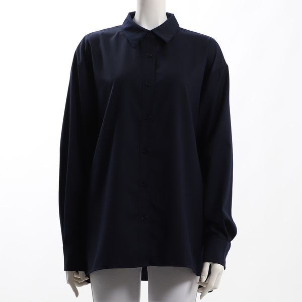 前開きシャツブラウス