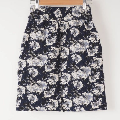 花柄タイトスカート