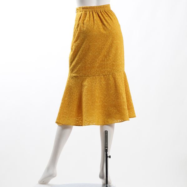 総レースマーメイドスカート