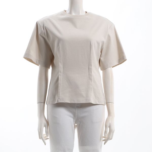 オーガニックコットン肩パット入りカットソー