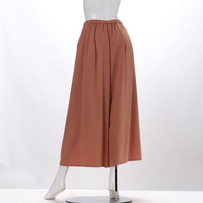 ウエストゴムデザインフレアパンツ