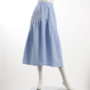 ジャガードフレアスカート