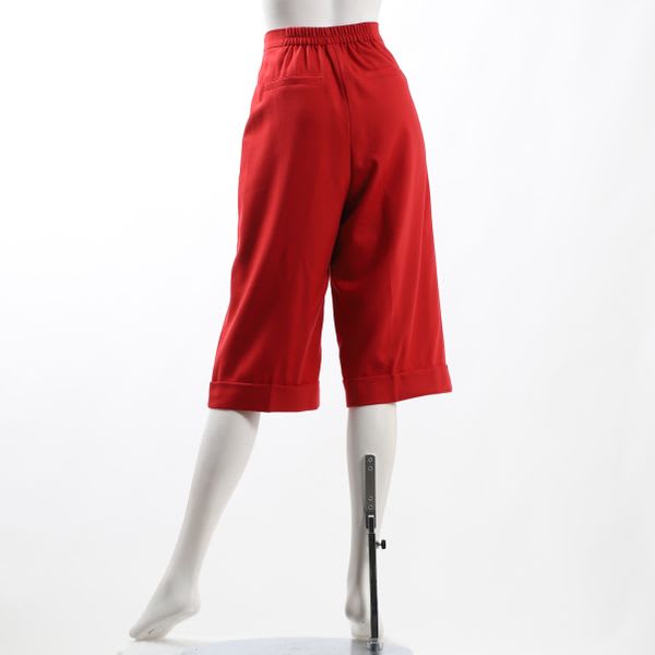 バックゴムガウチョパンツ