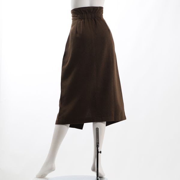 ツイードフロントスリットタイトスカート