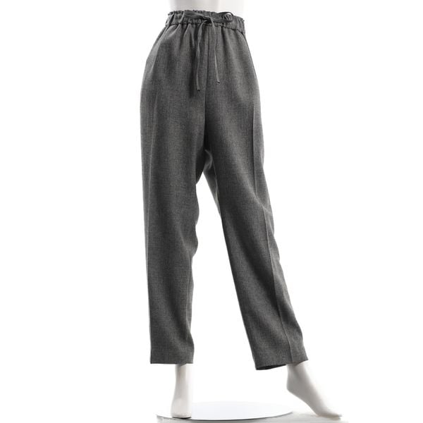 ドロストデザインテーパードパンツ