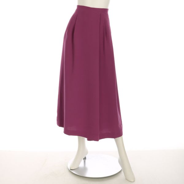 タック入りフレアパンツ