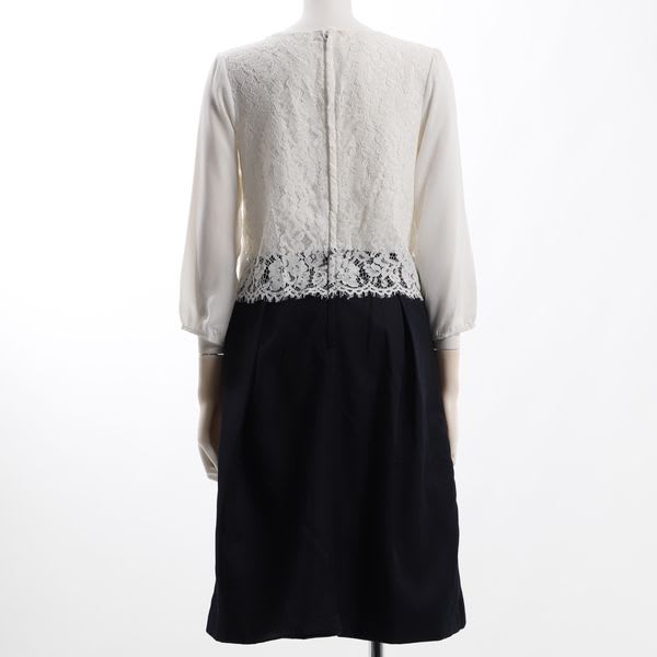 レースドッキングワンピース