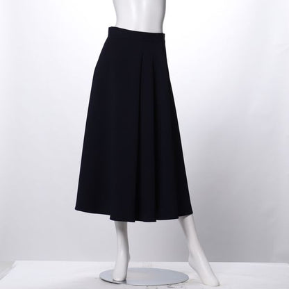 リネンライクフロントタックスカート