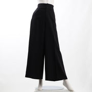 パウダーツイルストレッチワイドパンツ