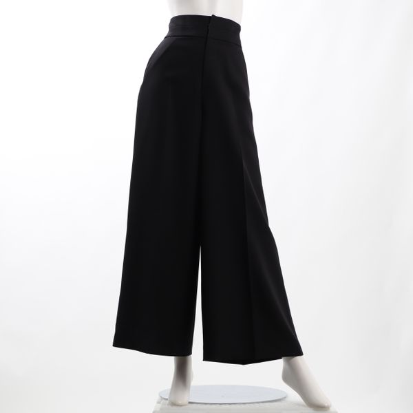 パウダーツイルストレッチワイドパンツ