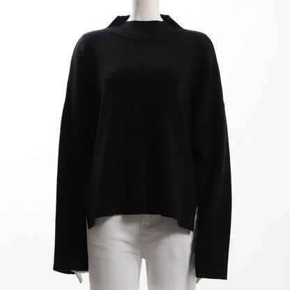 サイドスリットニット