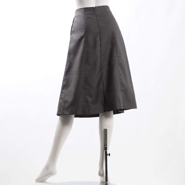 切替フレアスカート