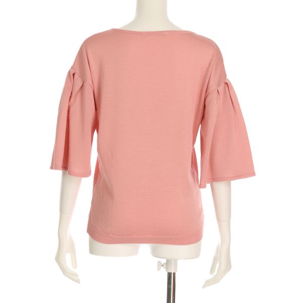 フレア袖サマーニット