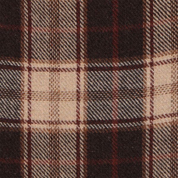 起毛感のあるチェック柄タイトスカート