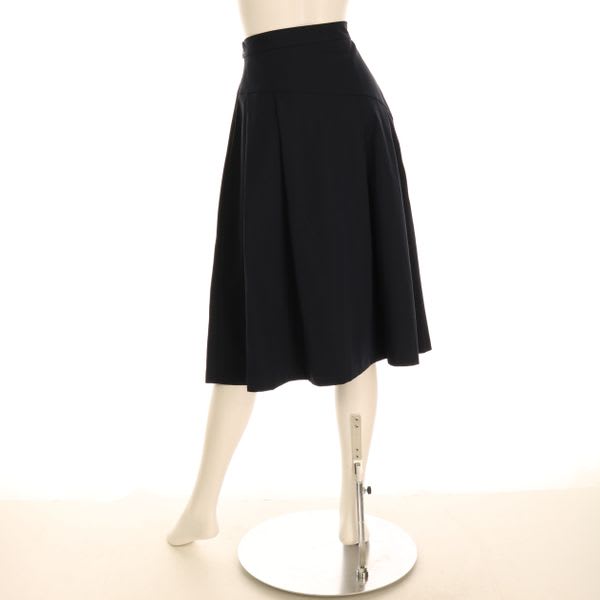 裾イレヘムフレアスカート