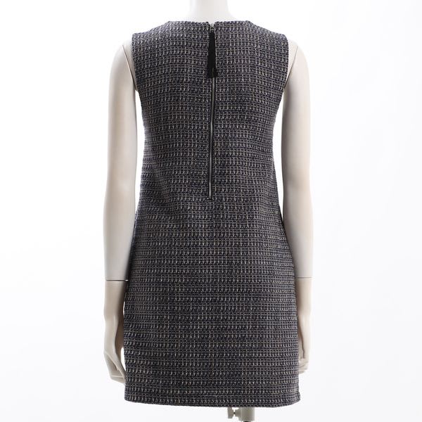 ツイードミニワンピース