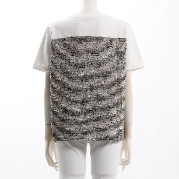 ツイード風ドッキングTシャツ