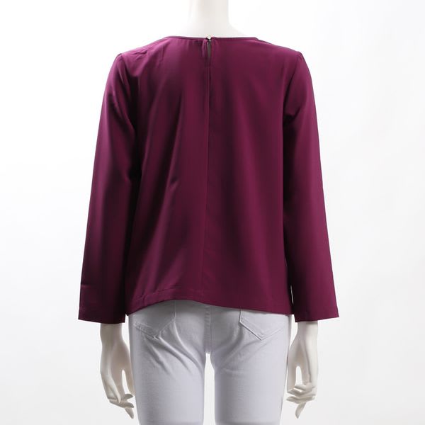 タックデザインブラウス