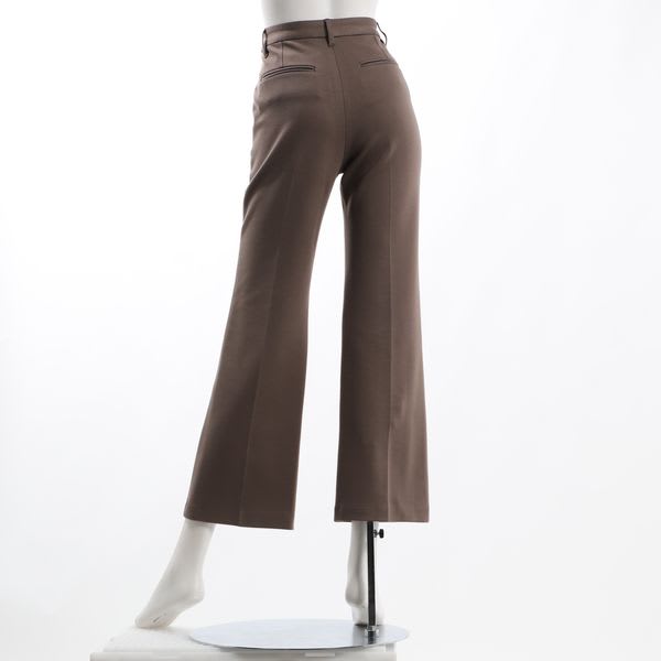 シンプルデザインフレアパンツ