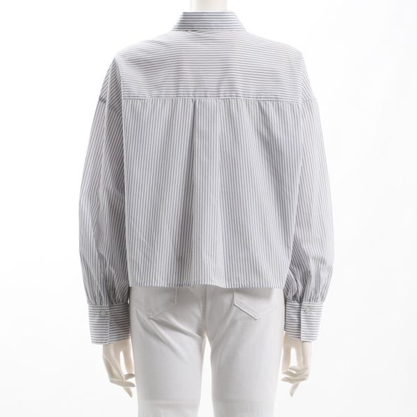 ストライプブラウス