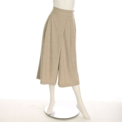ウエストタックラップ風ワイドパンツ