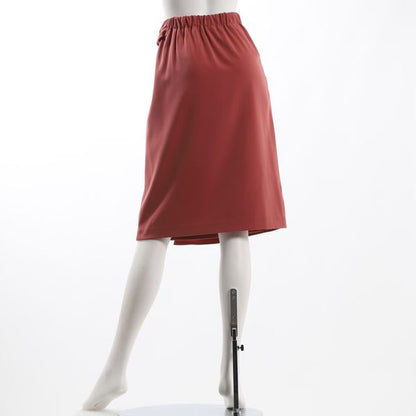 リボンデザインラップ風スカート