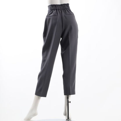 ハイウエストタックテーパードパンツ