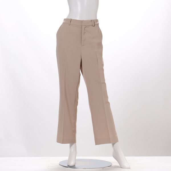 センタープレスフレアパンツ