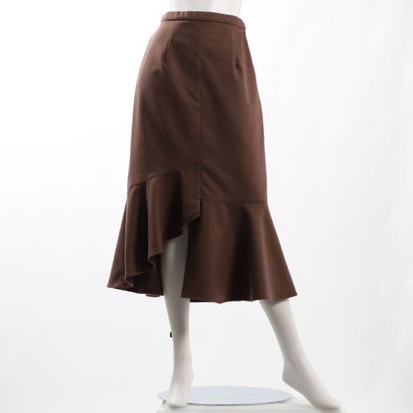 イレギュラーヘムマーメイドスカート