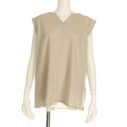 異素材切り替えカットソー