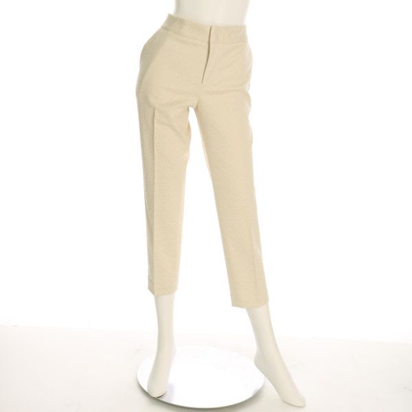 ストレッチジャガードテーパードパンツ