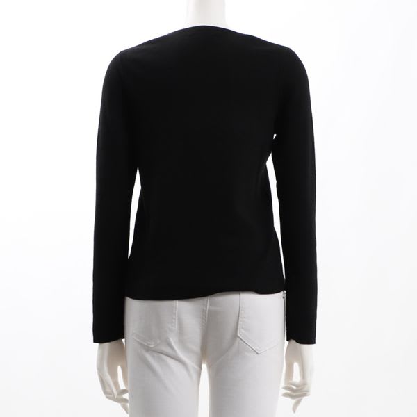 総針Vネックニット