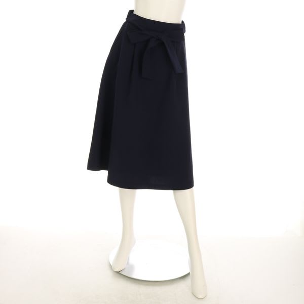 ウエストリボンフレアスカート