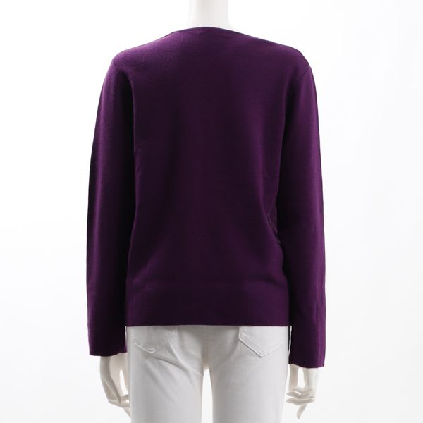 総針Vネックニット