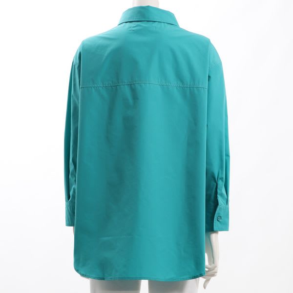 シンプルデザインシャツブラウス