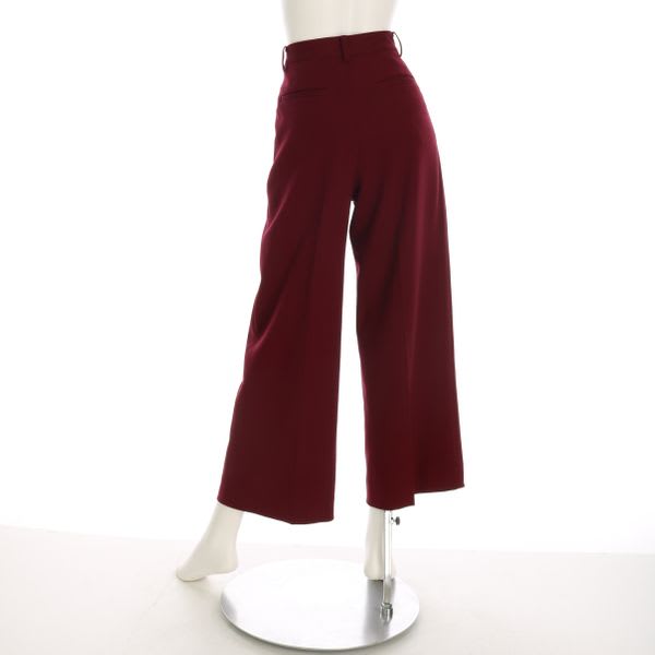 ストレートシルエットワイドパンツ