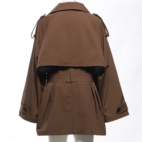 ボンディングショートトレンチコート