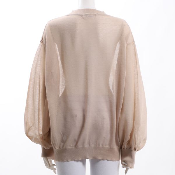 シアーニットプルオーバー