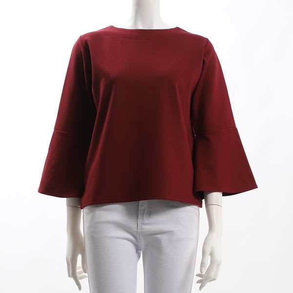 フレアスリーブカットソー