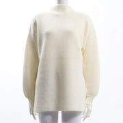 ドロップショルダーオフネックニット