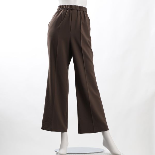 シンプルフレアパンツ