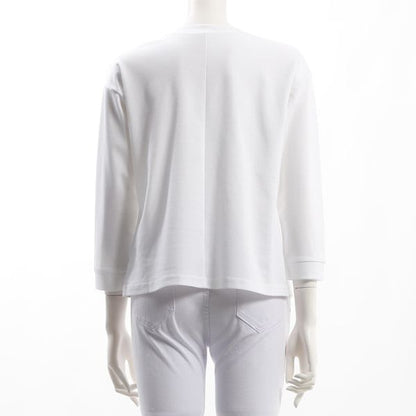 ペプラムデザインクルーネックカットソー