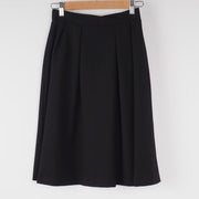 ウエストデザインタック入りフレアスカート