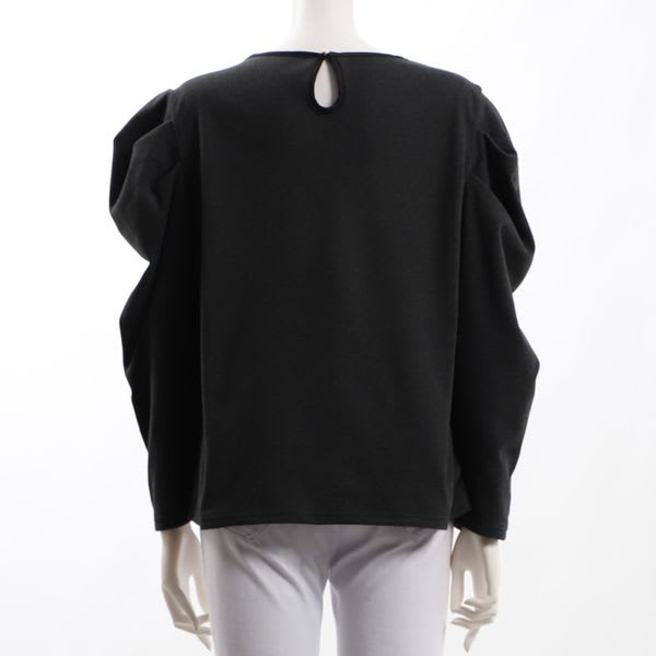 ネックラインパイピングパワショルカットソー