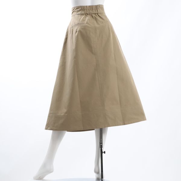 アウトポケットデザインロングスカート